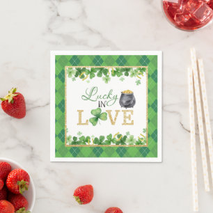 Servilleta De Papel Lucky In Love Napkins