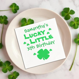 Servilleta De Papel Lucky Little Birday