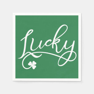 Servilleta De Papel Lucky Shamrock St Patricks Day Fiesta
