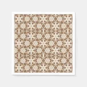 Servilleta De Papel Lugar antiguo - crema y marrón