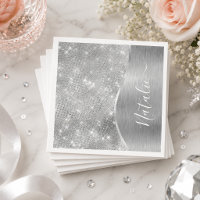 Lujo Brillo Glam Personalizado Metálico