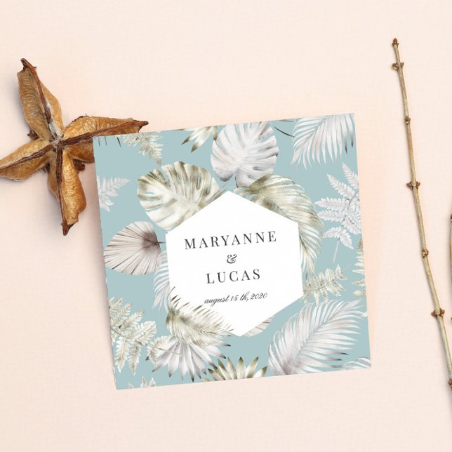 Servilleta De Papel Lujosas toallas de papel de monograma de follaje t (Subido por el creador)