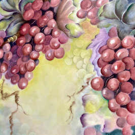 Servilleta De Papel Lujoso patrón de uva roja