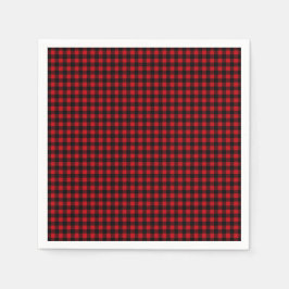 Servilleta De Papel Lumberjack Buffalo Plaid