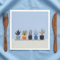 Luminosa casa maceta botánica Ilustracion de plant