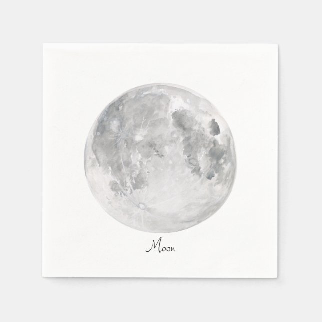 Servilleta De Papel Luna (Anverso)