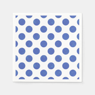 Servilleta De Papel Lunares Azules
