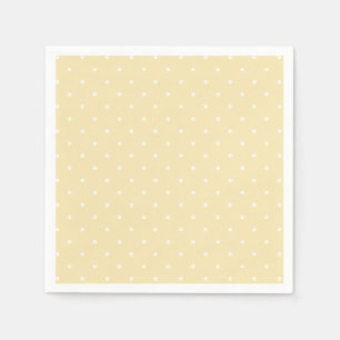 Servilleta De Papel Lunares de primavera Micro Buttercream
