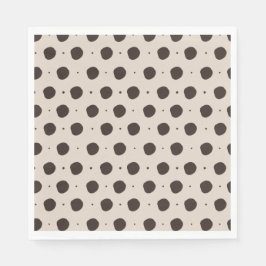 Servilleta De Papel lunares Ella está atando el nudo Despedida de solt