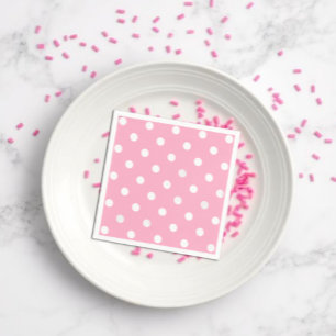 Servilleta De Papel Lunares rosas