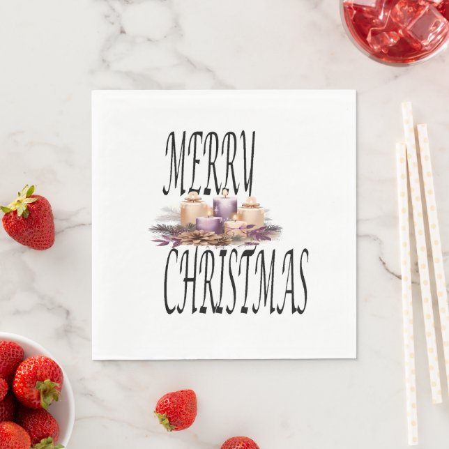 SERVILLETA DE PAPEL LUNCHEON ESTÁNDAR DE NAPKINS (In situ)