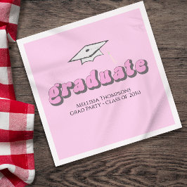 Servilleta De Papel Luncheon, Personalizado del Partido de Graduación 