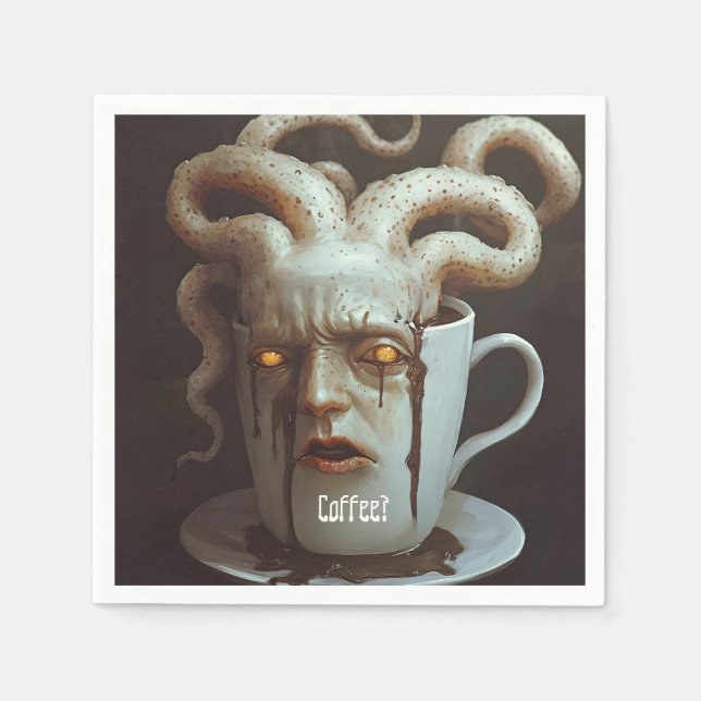 Servilleta De Papel Lunes por la mañana (Anverso)