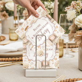 Servilleta De Papel Luxury Vintage Patisserie Bakery Business