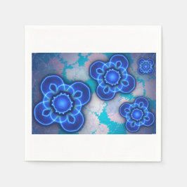 Servilleta De Papel Luz azul