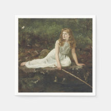 Mabel y la mariposa (por John Collier)