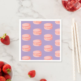 Servilleta De Papel Macarrones rosados