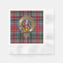 Servilleta De Papel MacBain Tartan & Badge