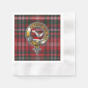 Servilleta De Papel MacDougall Tartan & Badge