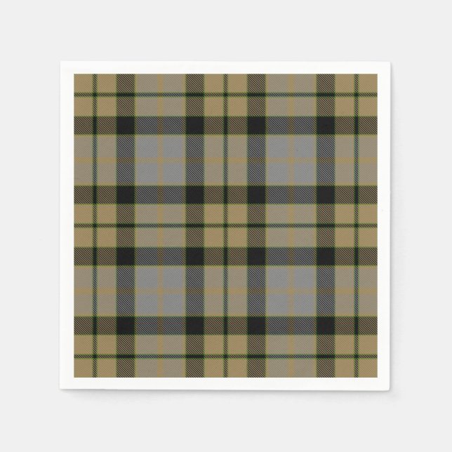 Servilleta De Papel MacKay Weathered Tartan (Anverso)