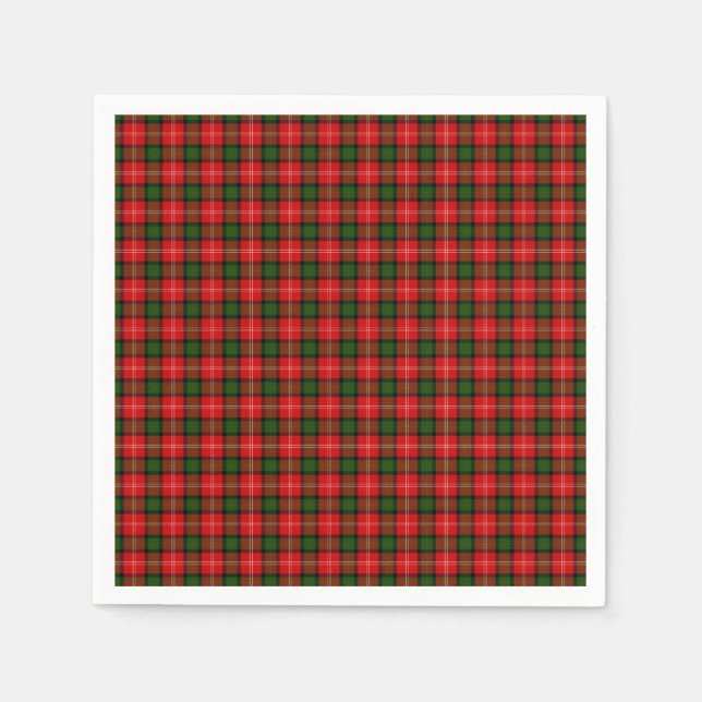 Servilleta De Papel MacKintosh Tartan (Anverso)