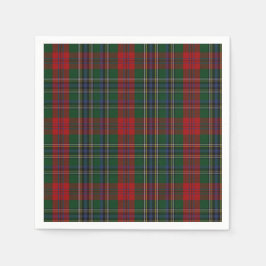 Servilleta De Papel MacLean Clan Tartan Plaid Paper Napkins