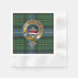 Servilleta De Papel MacNeil-Barra Tartan & Badge
