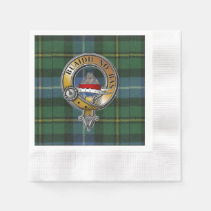Servilleta De Papel MacNeil-Barra Tartan & Badge