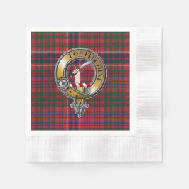 Servilleta De Papel MacRae Tartan & Badge
