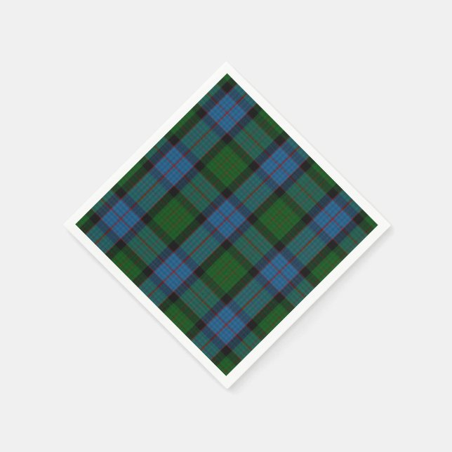 Servilleta De Papel MacWilliam Tartan Plaid Paper Napkins (Borde)