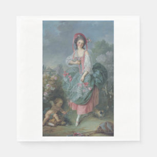 Servilleta De Papel Mademoiselle Guimard (por Jacques-Louis David)