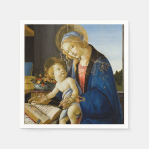 Servilleta De Papel Madonna del libro de Botticelli