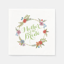 Madre del Boda de la novia | Napkin