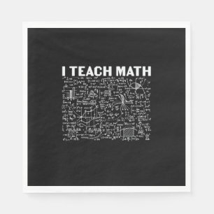 Servilleta De Papel Maestra: Enseño matemática