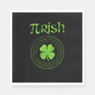 Servilleta De Papel Maestra irlandesa Vintage Shamrock St Patricks Da