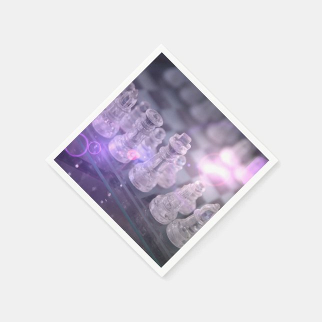 Servilleta De Papel Maestro de ajedrez (Borde)