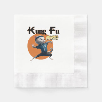 Servilleta De Papel Maestro Kung Fu Meow