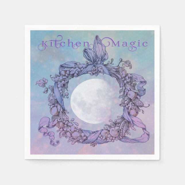 Servilleta De Papel Magia de Cocina (Anverso)