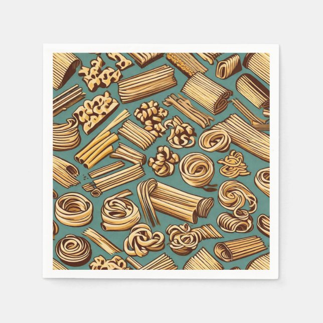 Servilleta De Papel Magia de la pasta (Anverso)