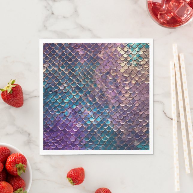 Servilleta De Papel Magia encantadora de la Sirena: Napkin (In situ)