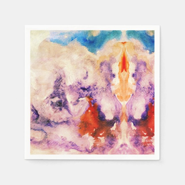 Servilleta De Papel Mágica acuarela (Anverso)