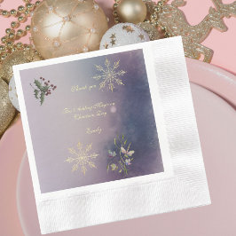Servilleta De Papel Magical Christmas Glow Christmas Birthday Napkins