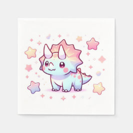 Servilleta De Papel Magical Dino Dinosaur Baby Showerr