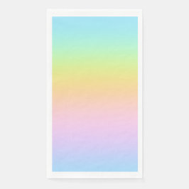 Servilleta De Papel Magnífico Boda del arcoiris Pastel