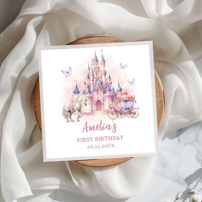 Servilleta De Papel Magnífico Castillo Princesa Napkin de papel de cum (Subido por el creador)