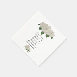 Servilleta De Papel Magnolia Magnolias Boda