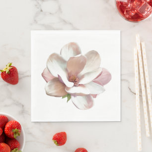 Servilleta De Papel Magnolia rosada del sur