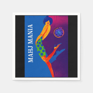 Servilleta De Papel Mahj Mania Napkins