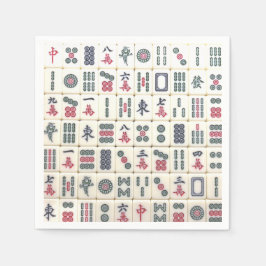 Servilleta De Papel Mahjong Tiles
