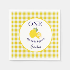 Servilleta De Papel Main Squeeze Paper Napkin Kids Birthday